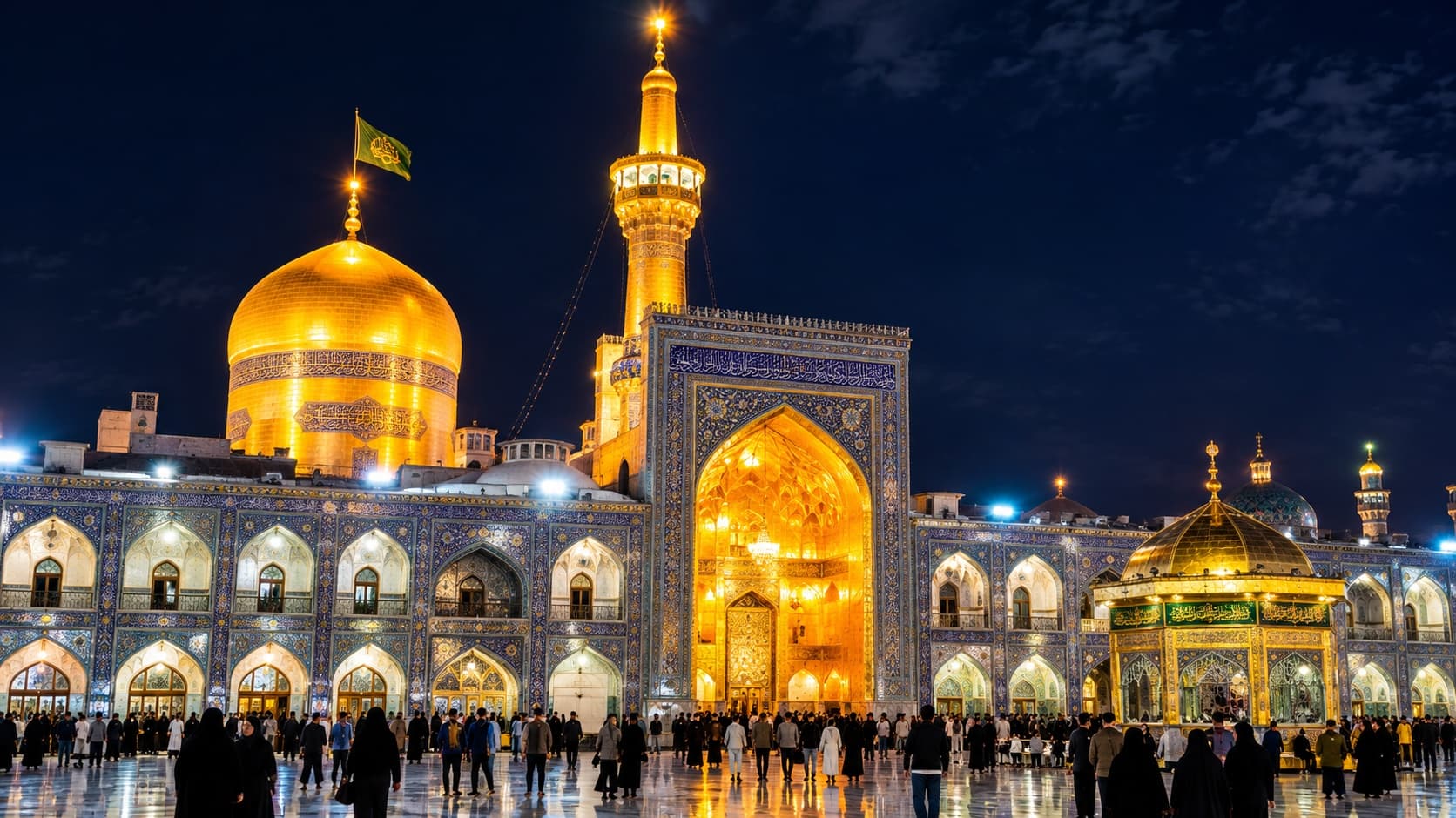 تور لوکس مشهد مقدس گروهی از تهران | چند روزه | قطار 5 ستاره
